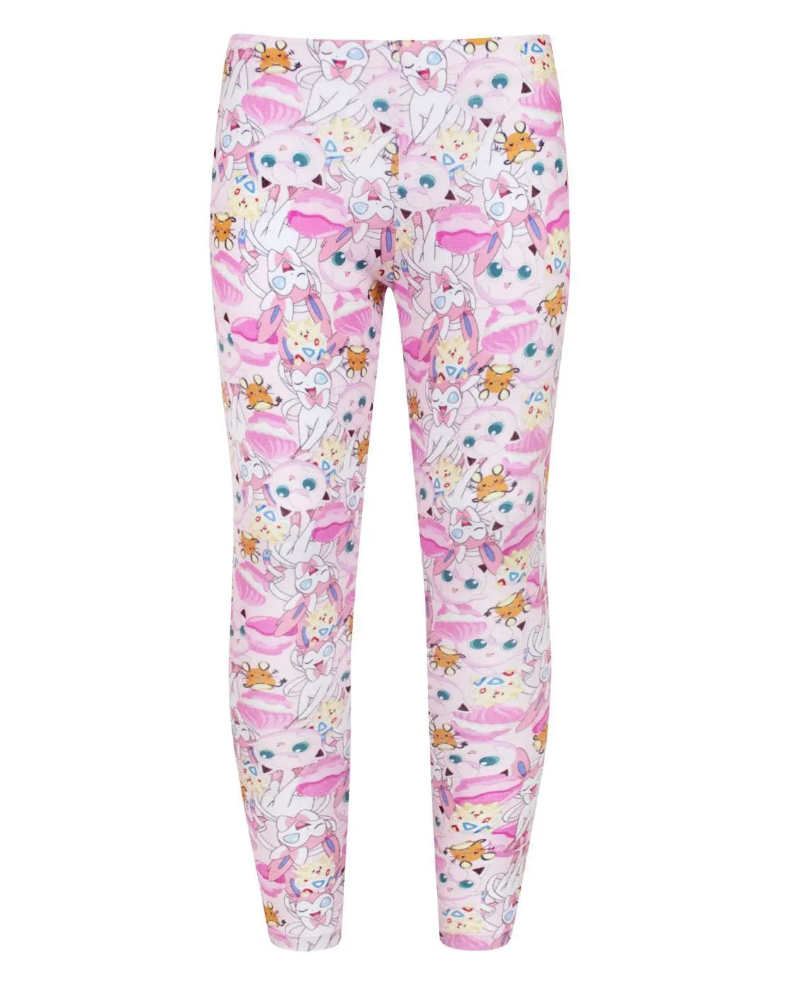 Pokemon Girls Pink Leggings