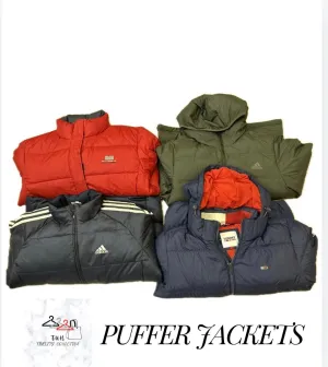 PUFFER JACKETS (Mixed brand including NIKE/ADIDAS/Ralaph Lauren & others)