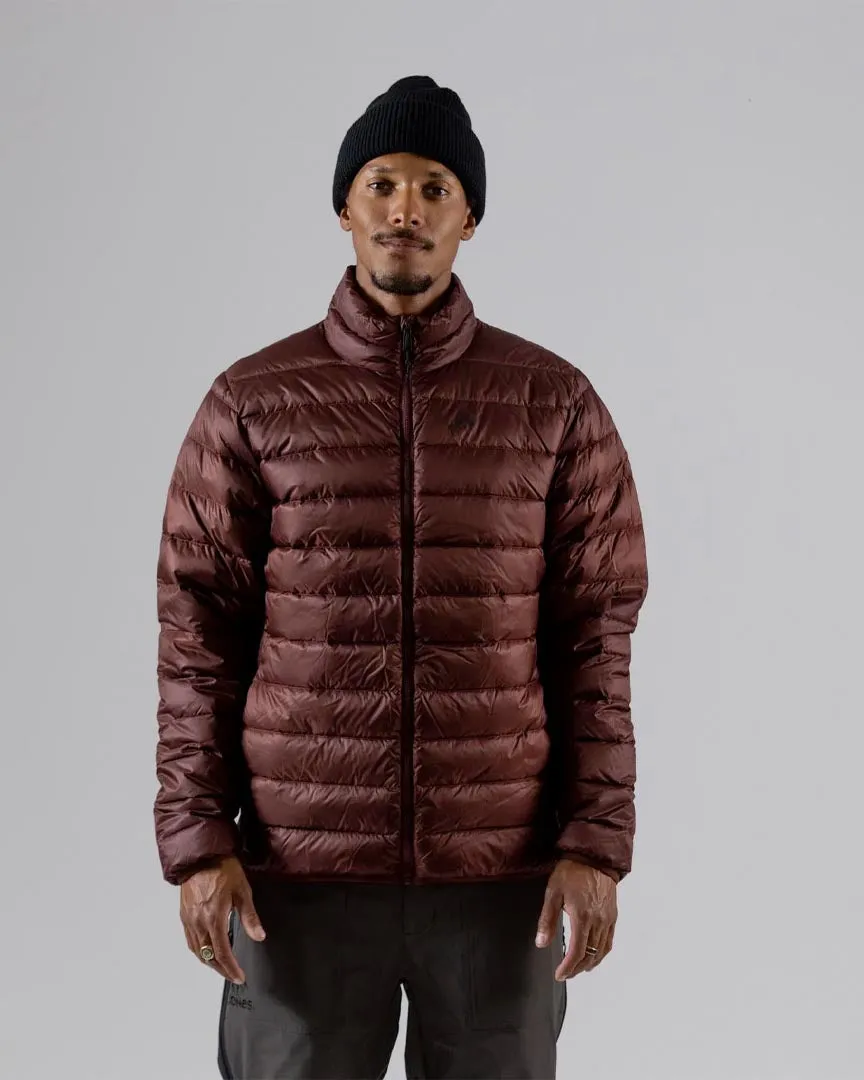 Re-up Down  Recycled Puffy Winter Jacket - Vulcan Red