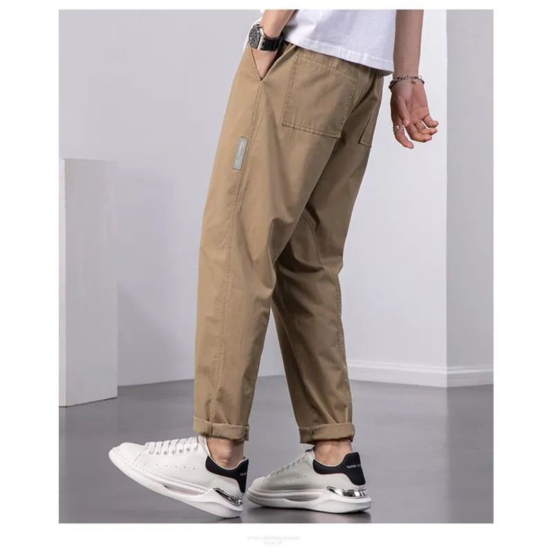 Retro Loose Fit Elite Chic Versatile Elasticity Pants