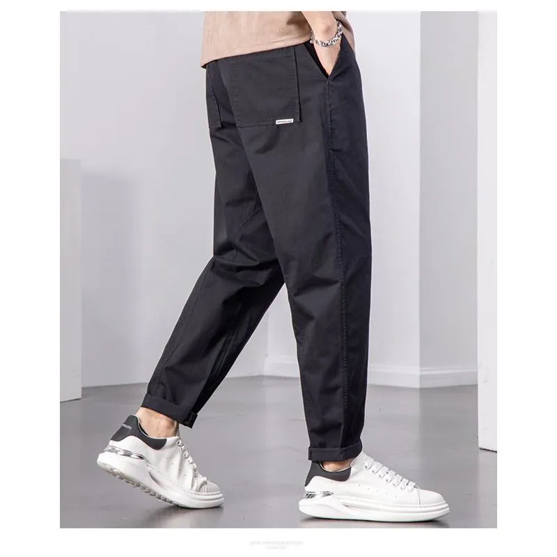 Retro Loose Fit Elite Chic Versatile Elasticity Pants