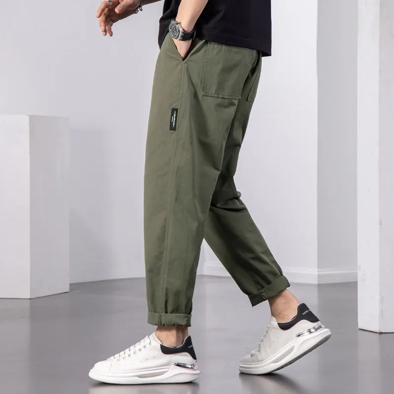 Retro Loose Fit Elite Chic Versatile Elasticity Pants