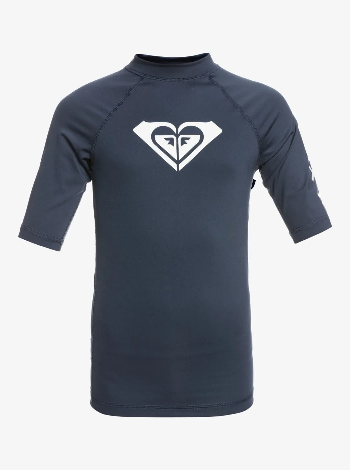 Roxy Whole Hearted Short Sleeve Rashguard - Youth Girls