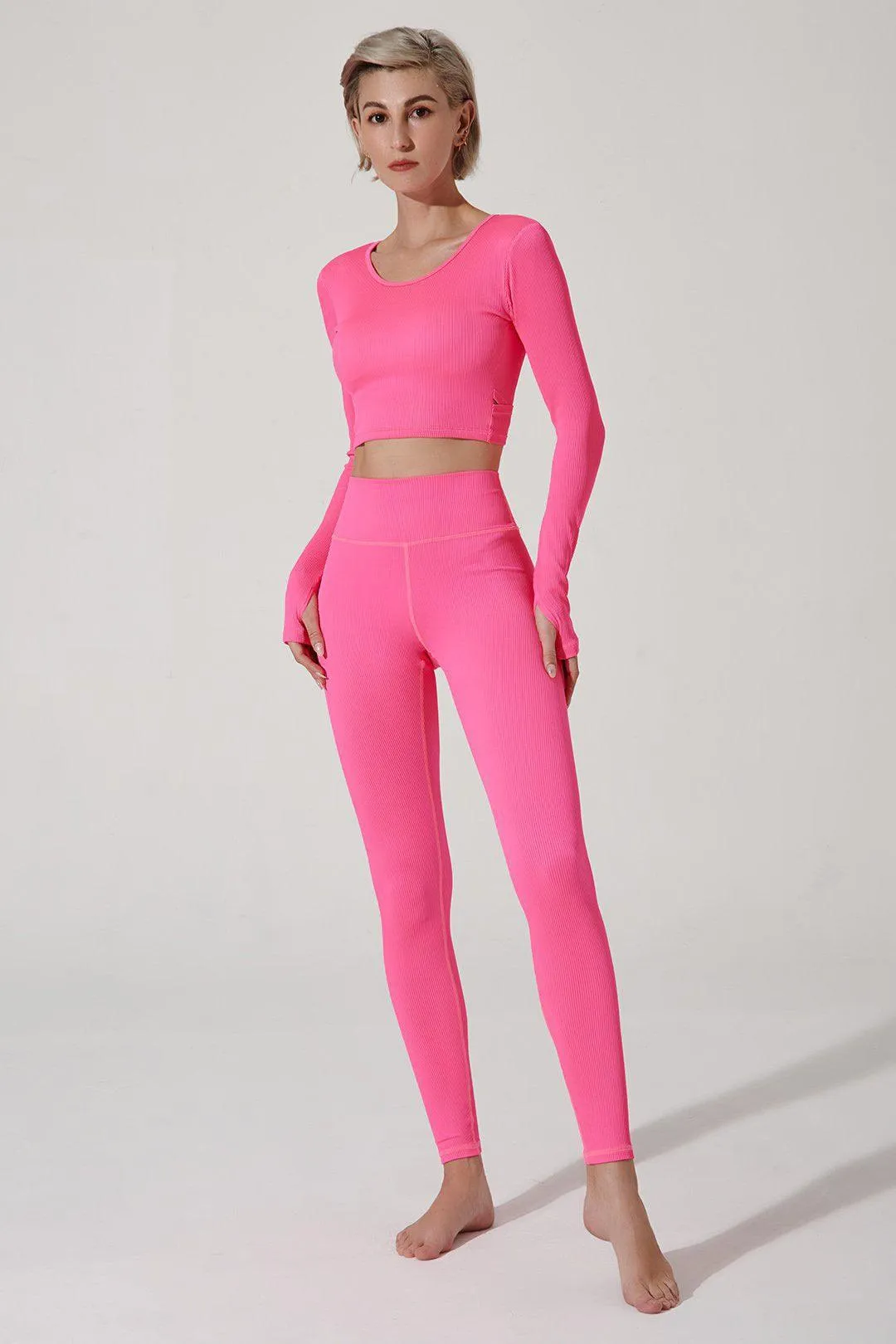 Sanija Long Sleeve - Hot Pink