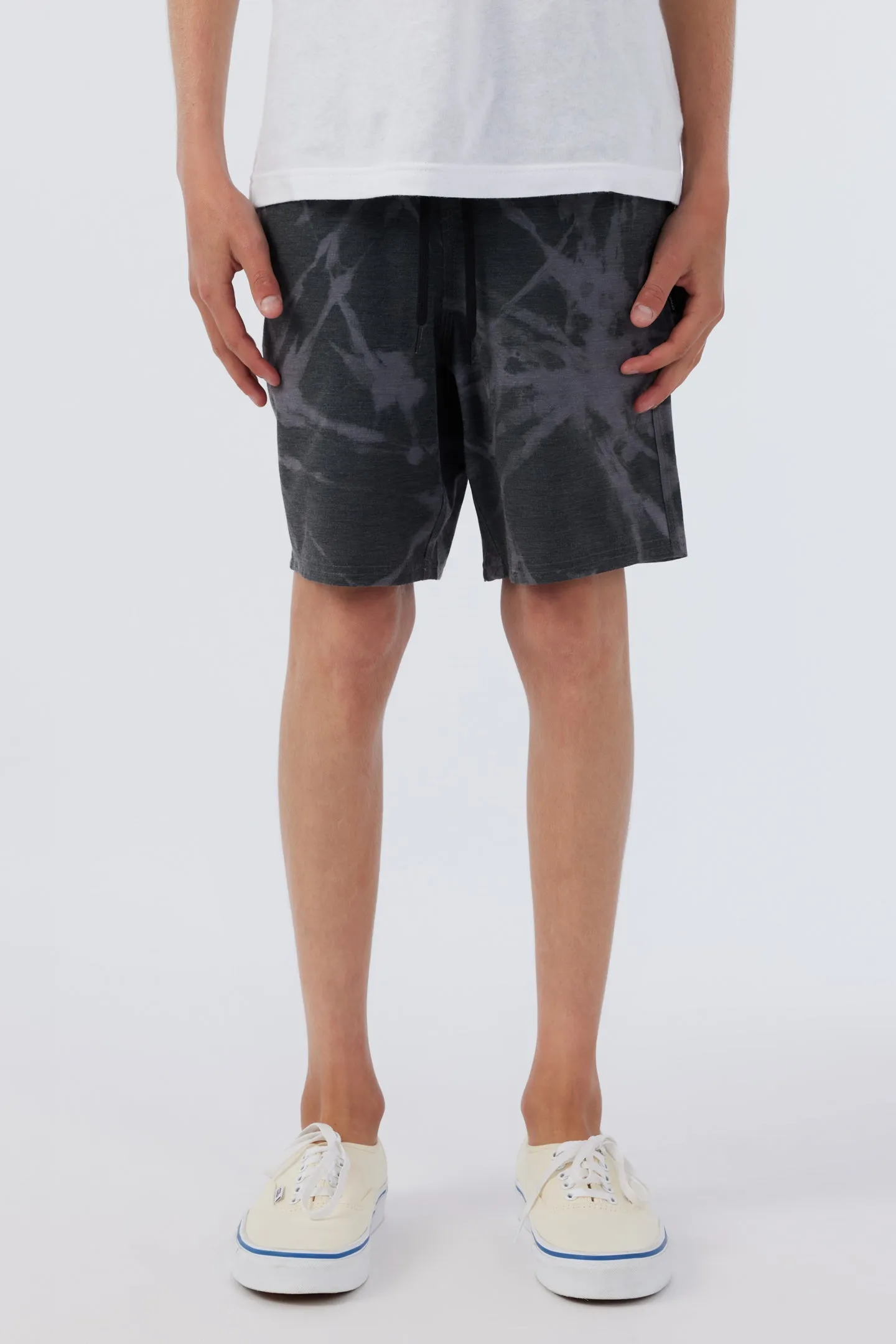 STOCKTON PRINT E-WAIST 16'' HYBRID SHORT