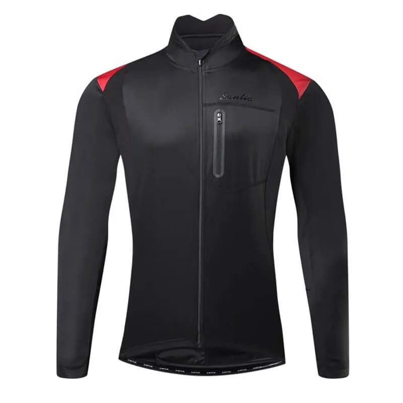 Stylish Warm Bike Jacket for Men with High Slit Pockets - SF0715