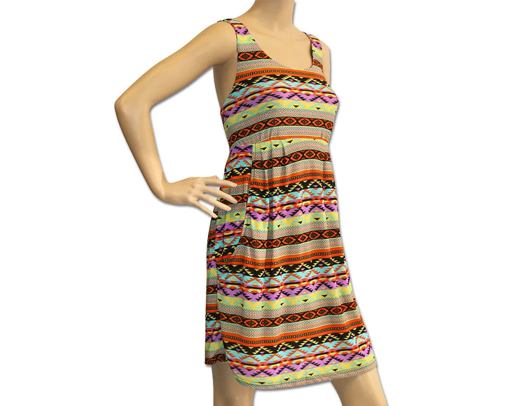 Tribal Print Short Sundresses Maxi Dresses