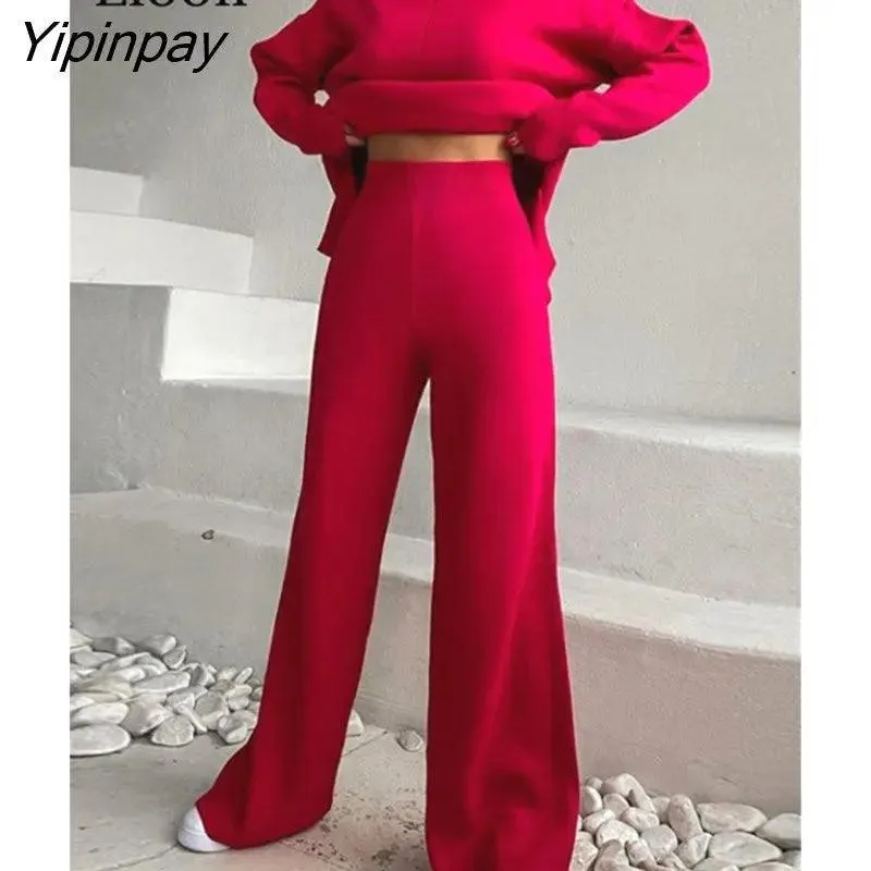 Turtleneck Sweater Tops And Pants for Women