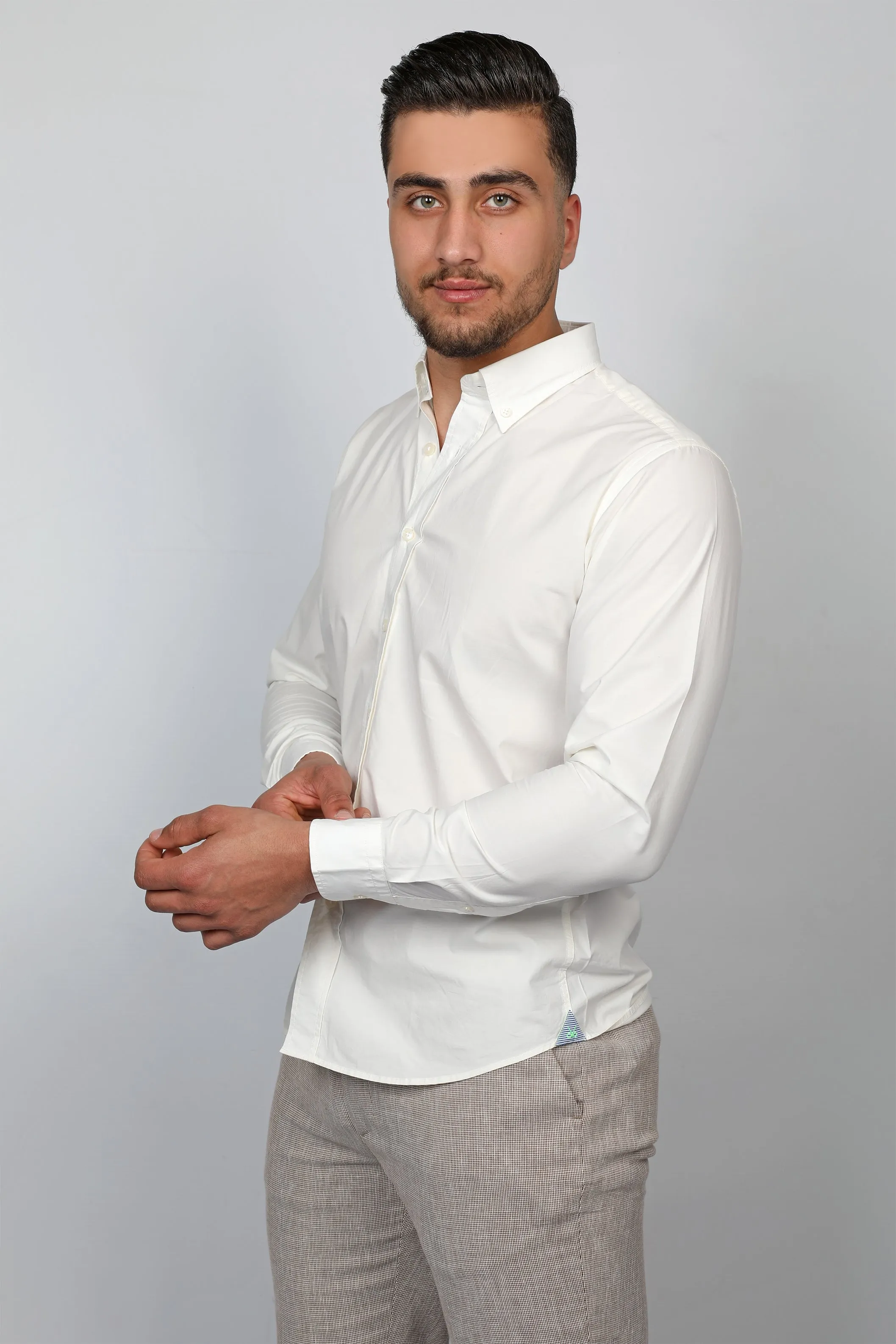 White Shirt Long Sleeved