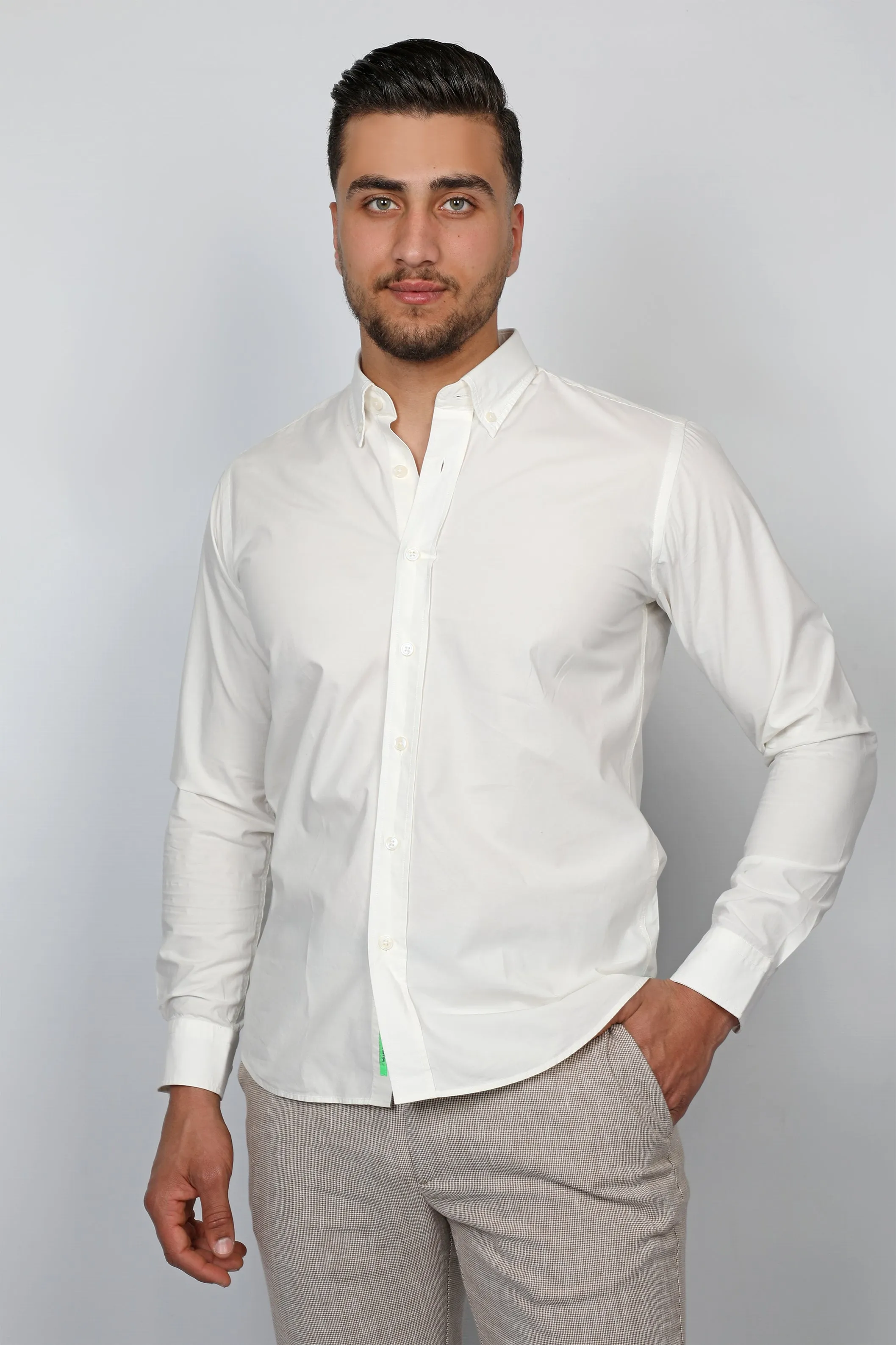 White Shirt Long Sleeved