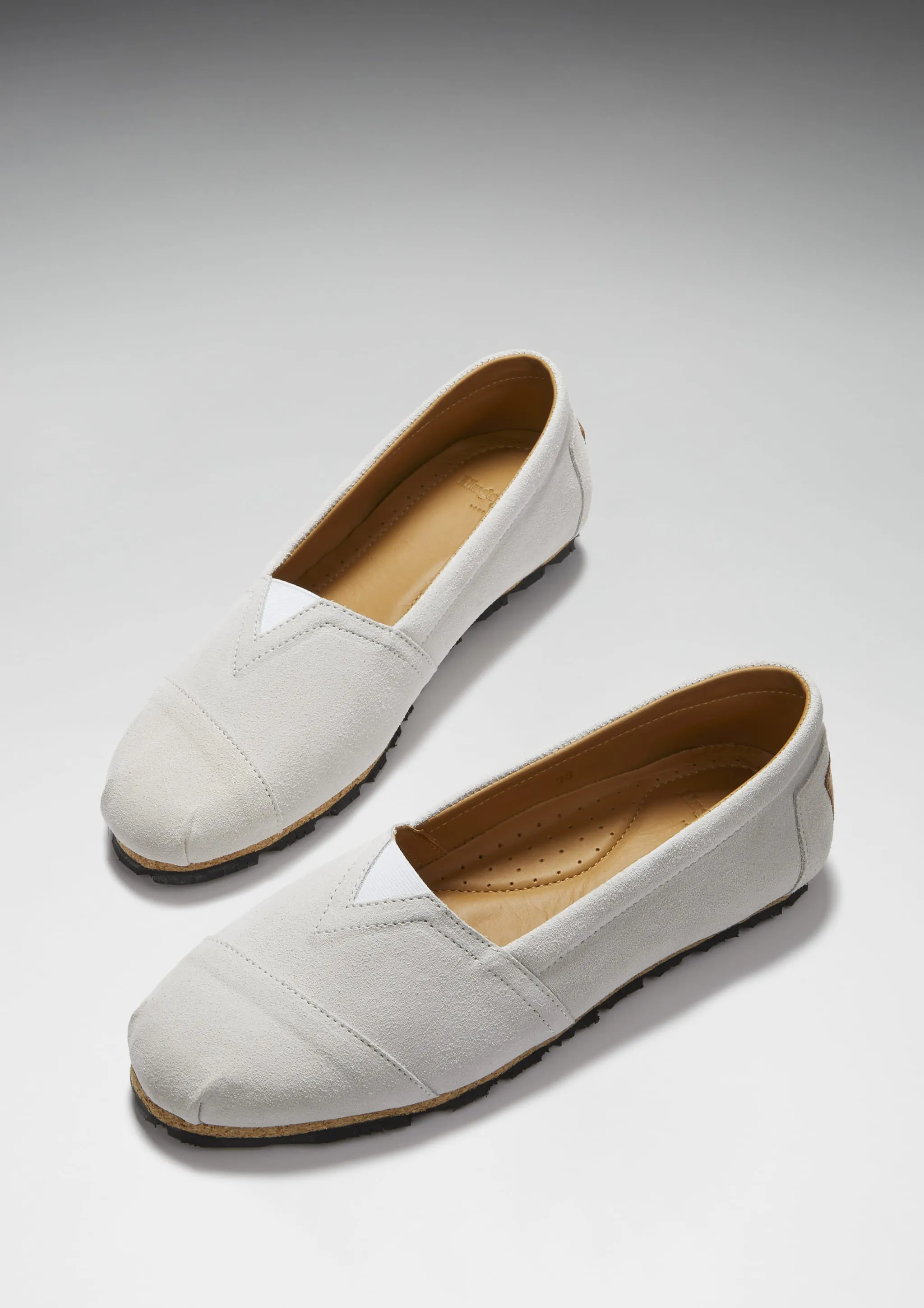 Women's Chukka Espadrilles, white suede