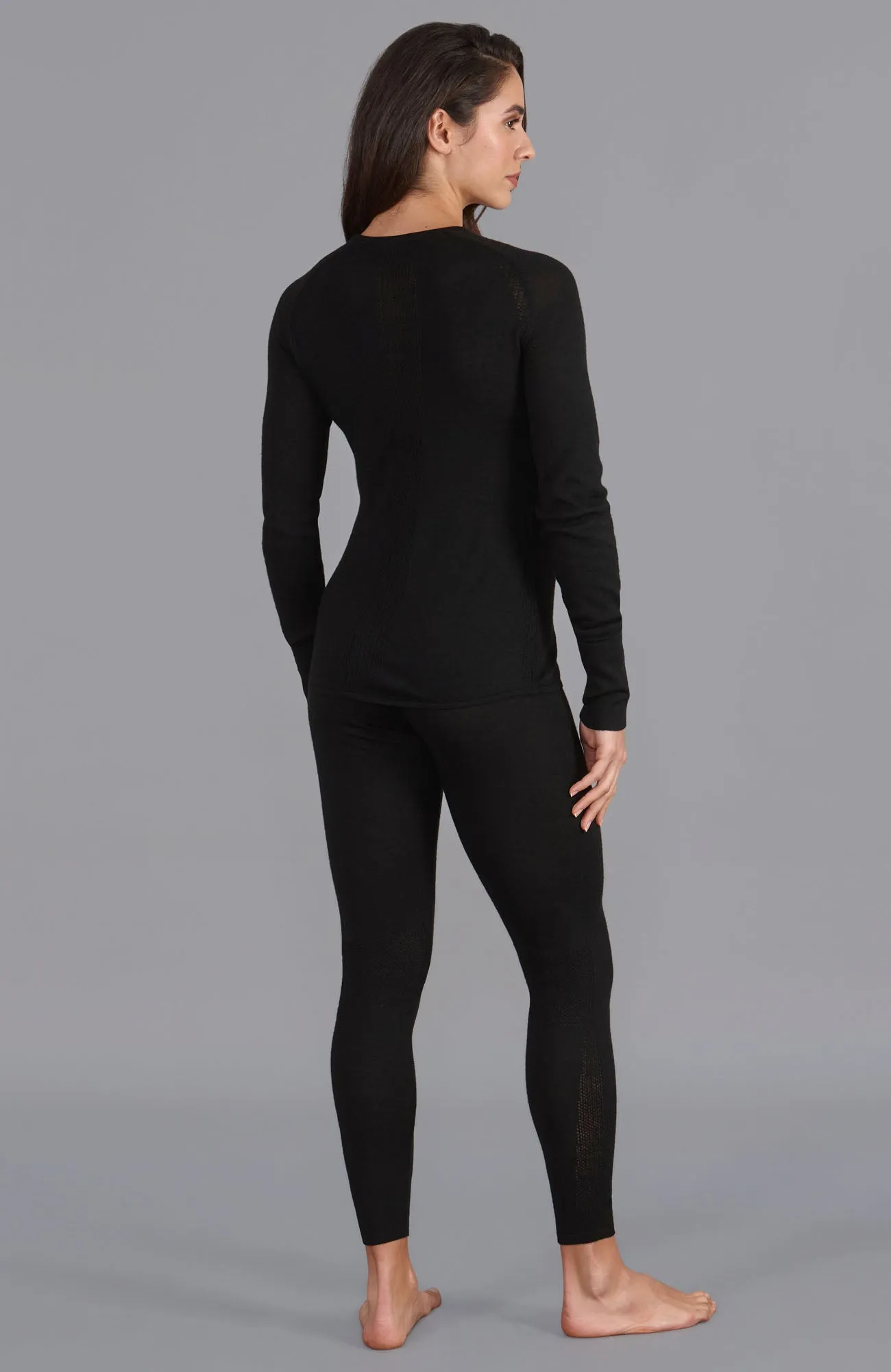 Womens Midweight Merino Activewear Training Top