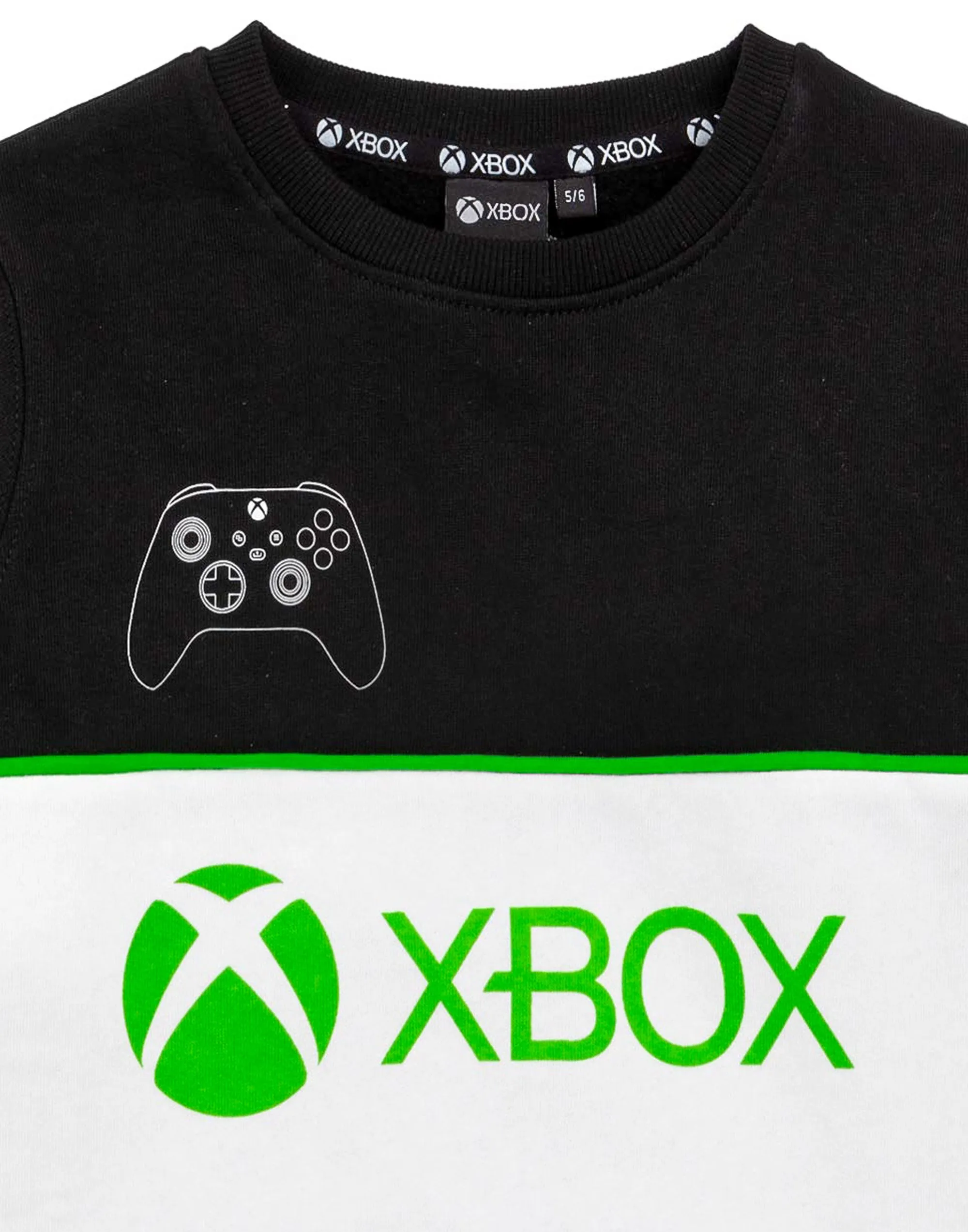 XBOX Sweatshirt For Boys Console Hoodie Merchandise - Black